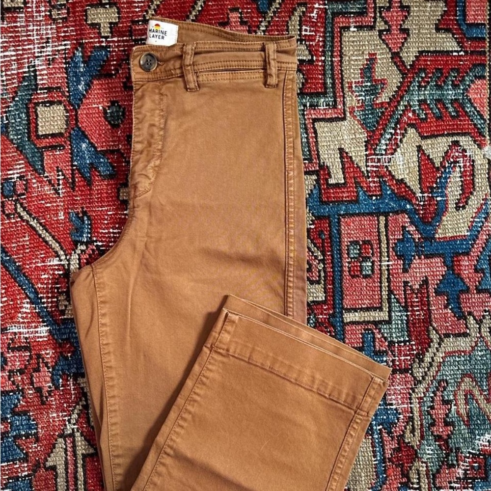 Marine Layer Bridget Wide Leg cropped pants